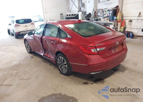 2018 Honda Accord Hybrid Touring из США, поврежденный, VIN 1HGCV3F98JA005868